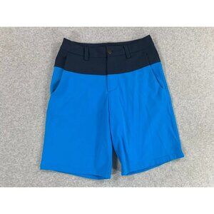 Lululemon Athletica TECH 2 Tone Casual Chino Shorts (Men's 30) Blue‎